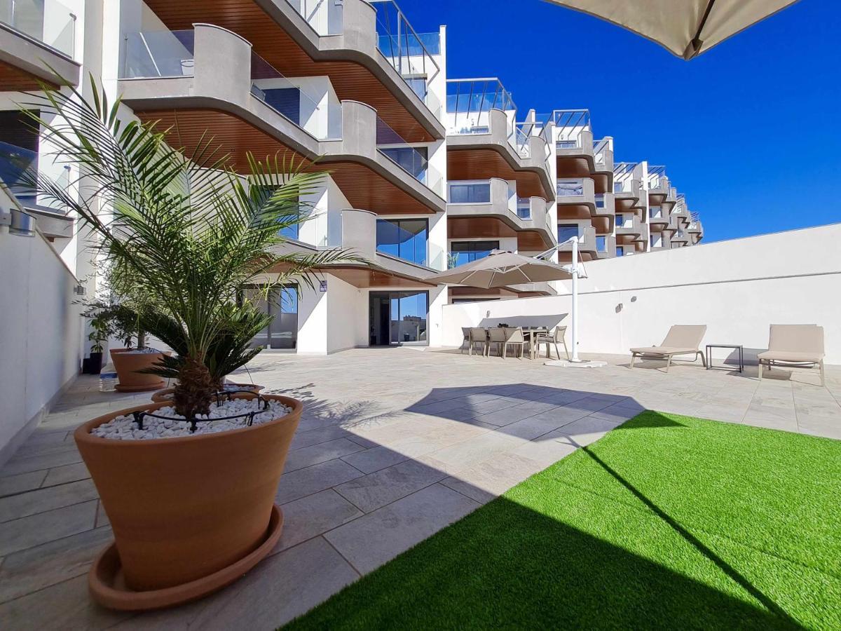 Gran terraza en Marinsa Beach Torrox Exterior foto