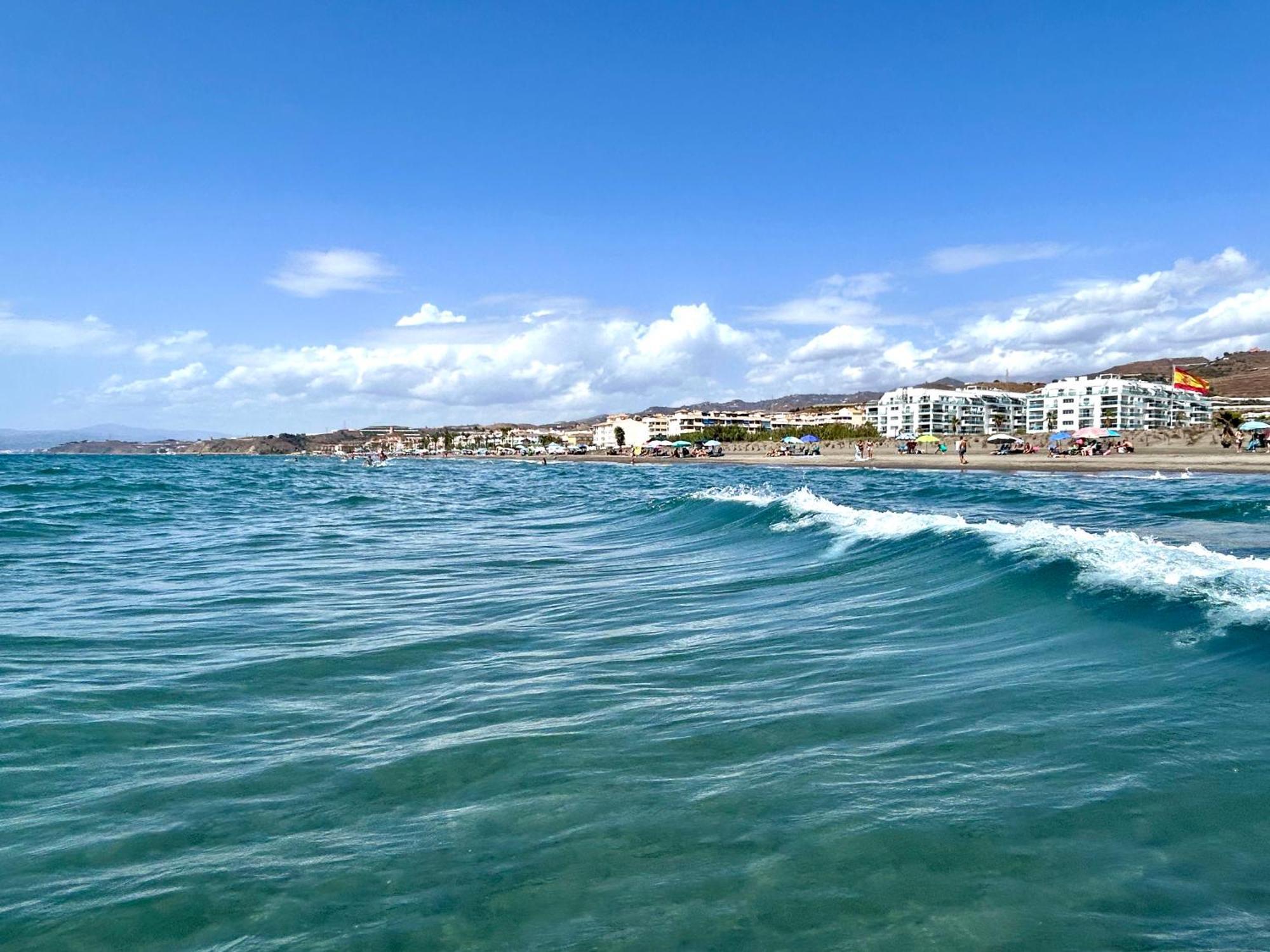 Gran terraza en Marinsa Beach Torrox Exterior foto